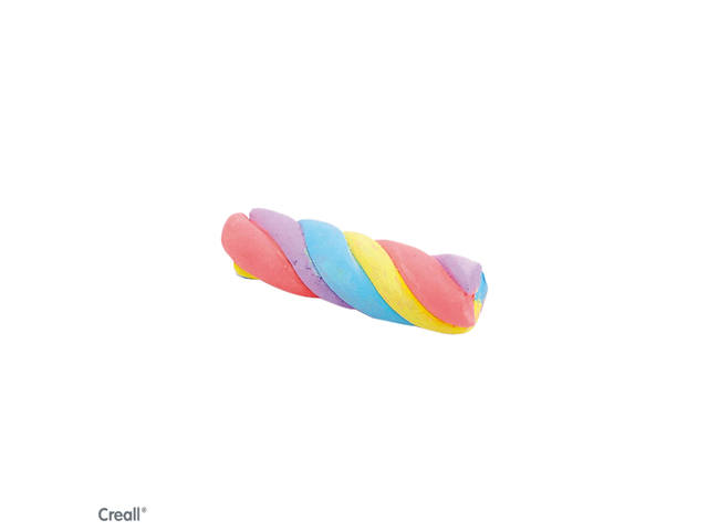 Stoepkrijtklei Creall 6 stuks 6 kleuren 125 gram