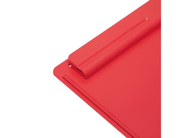 Klembord MAUL A4 staand rood recycled