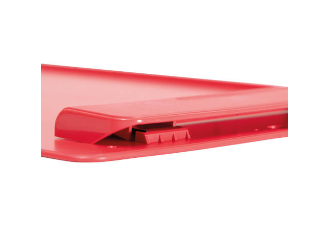 Klembord MAUL A4 staand rood recycled