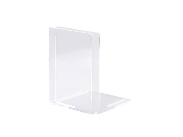 Boekensteun MAUL 12x12x17cm acryl glashelder
