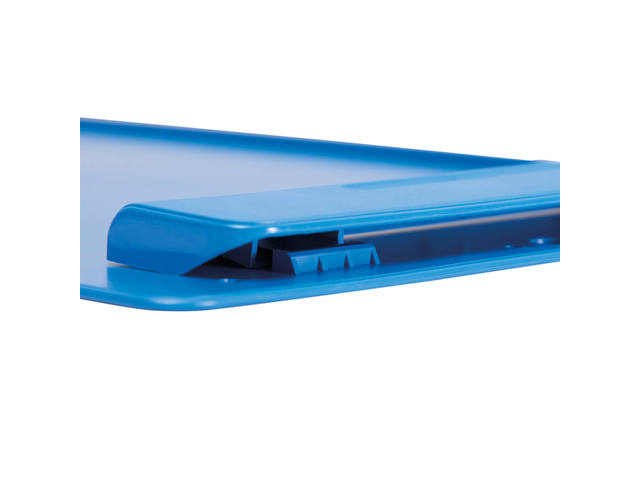 Klembord MAUL A4 staand blauw recycled