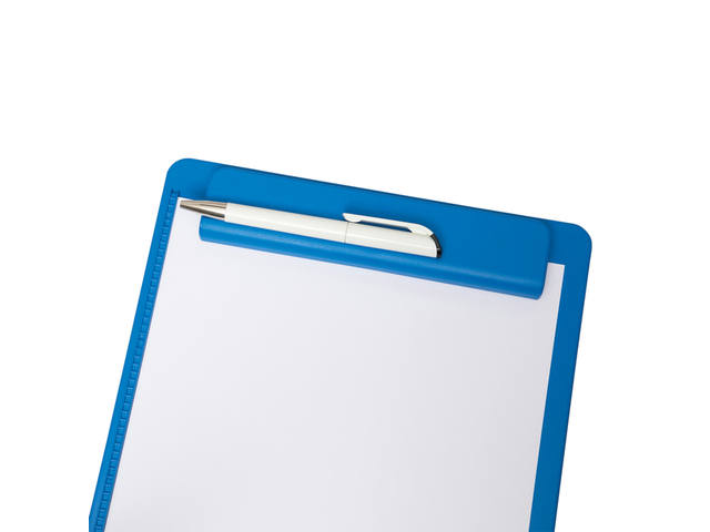 Klembord MAUL A4 staand blauw recycled