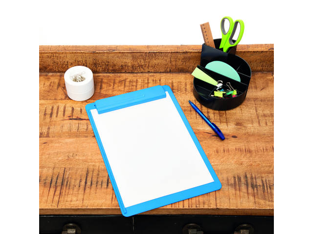 Klembord MAUL A4 staand blauw recycled