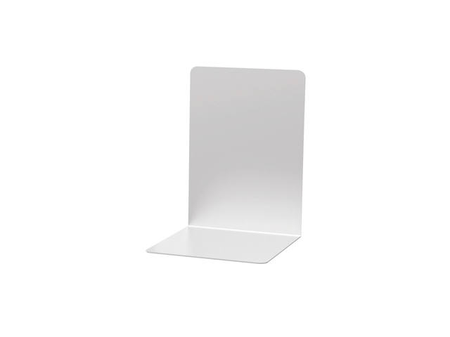 Boekensteun MAUL 16x15x21cm aluminium zilver