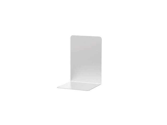 Boekensteun MAUL 12x12x17.5cm aluminium zilver