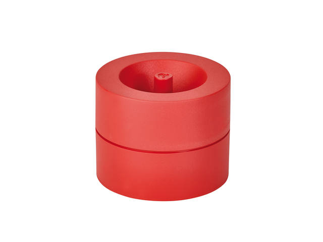Papercliphouder MAULpro recycled O73x60mm rood