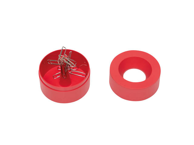 Papercliphouder MAULpro recycled O73x60mm rood