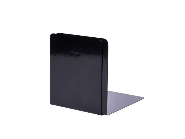 Boekensteun MAUL staal 14x12x14cm magnetisch zwart