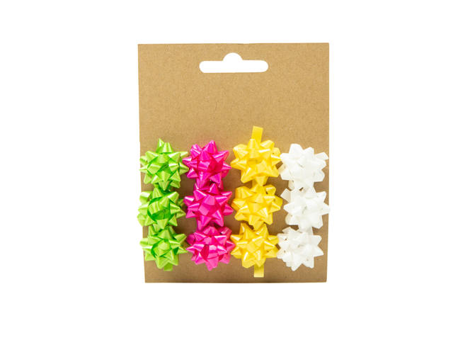 Mini strikken groen/roze/geel/wit