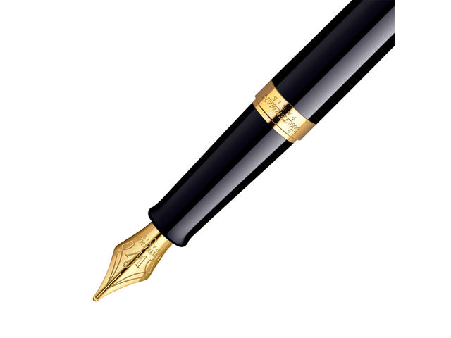 Vulpen Waterman Hemisp GT M lak zwart
