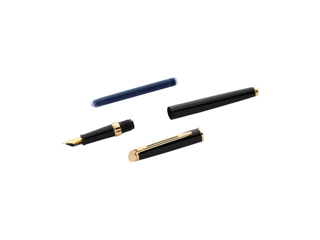Vulpen Waterman Hemisp GT M lak zwart