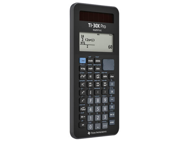 Rekenmachine Texas TI-30X Pro MathPrint