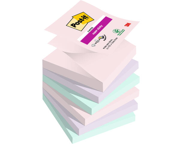 Memoblok Post-it Z-Notes R330 Super Sticky Soul