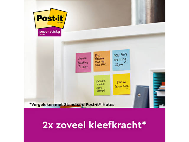 Memoblok Post-it Z-Notes R330 Super Sticky Soul