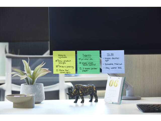 Memoblok Post-it 675-6 Super Sticky 101x101mm Oas