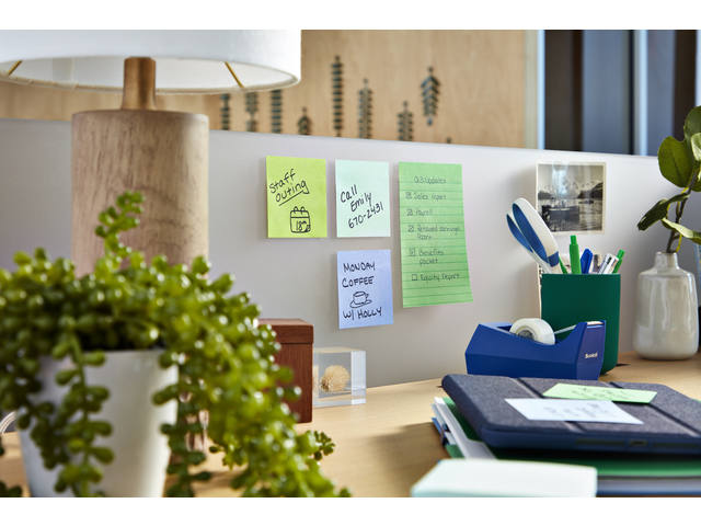 Memoblok Post-it 675-3 Super Sticky 101x101mm OAS
