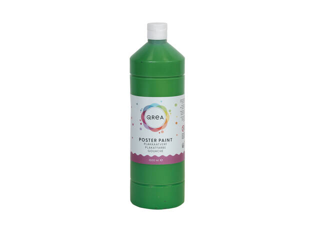 Plakkaatverf Qrea middengroen 1000ml
