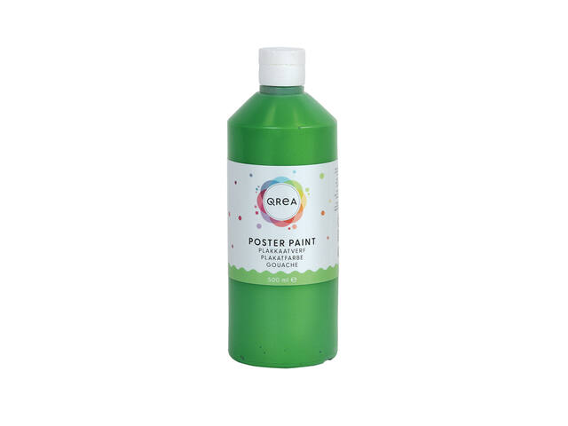 Plakkaatverf Qrea middengroen 500ml