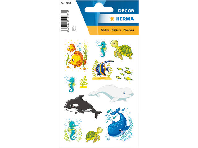 Decor sticker Walvissen en zeedieren