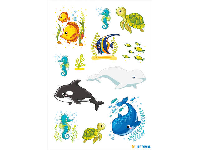 Decor sticker Walvissen en zeedieren