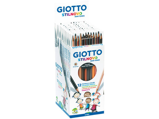 Kleurpotlood Giotto Stilnovo Skin Tones 12 kleuren
