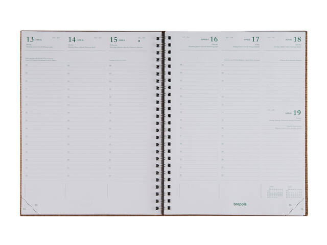 Agenda 2027 Brepols Ecotiming Kazar 7d/2p sp ass