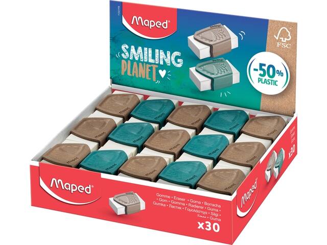 Gum Maped Smiling Planet display a 30 stuks