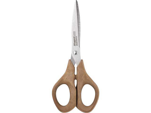 Schaar Maped Office Advanced Wood 17cm bruin