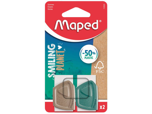 Gum Maped Smiling Planet blister a 2 stuks