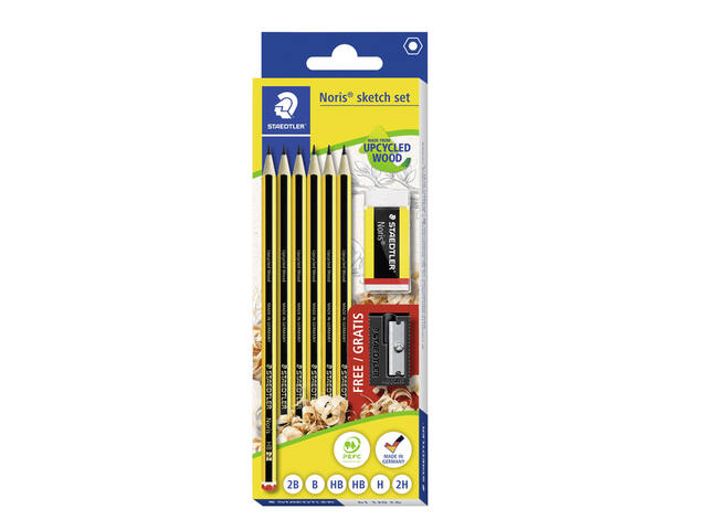 Potlood Staedtler Noris Potlood 6 st gom