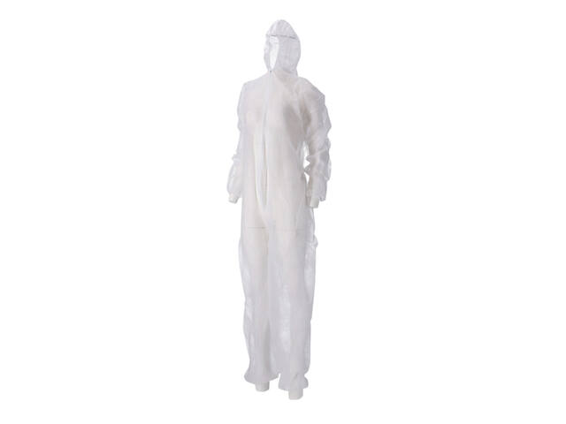 Overall CMT XXL non-woven ritssluiting PP wit
