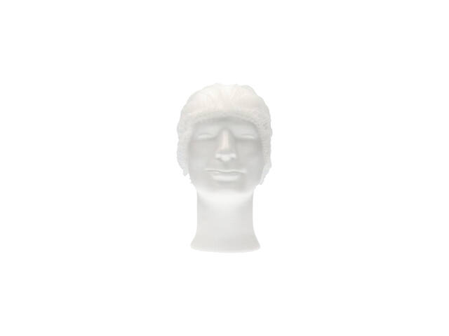 Haarnet CMT clip non-woven M 50cm PP wit