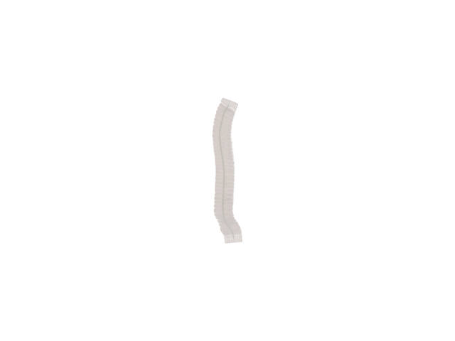 Haarnet CMT clip non-woven M 50cm PP wit