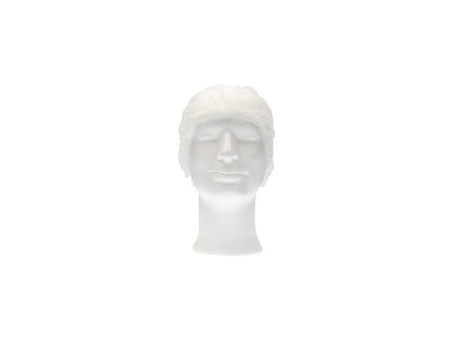 Haarnet CMT clip non-woven L 53cm PP wit