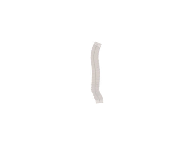 Haarnet CMT clip non-woven L 53cm PP wit