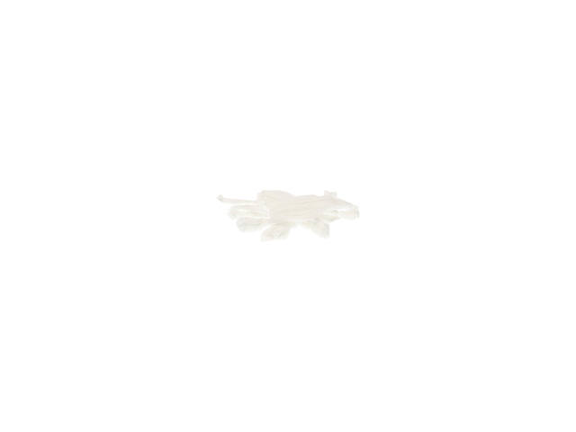Haarnet CMT clip non-woven L 53cm PP wit