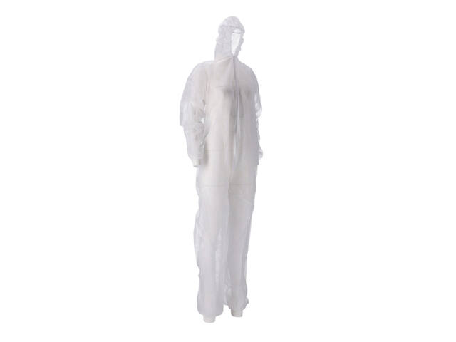 Overall CMT L non-woven ritssluiting PP wit