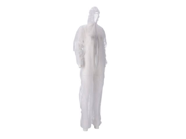 Overall CMT M non-woven ritssluiting PP wit