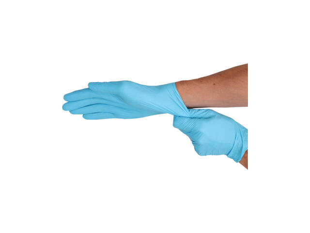 Handschoen CMT XL nitril blauw