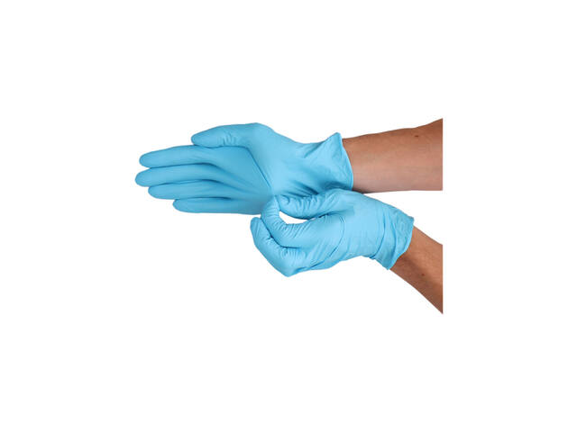 Handschoen CMT XL nitril blauw