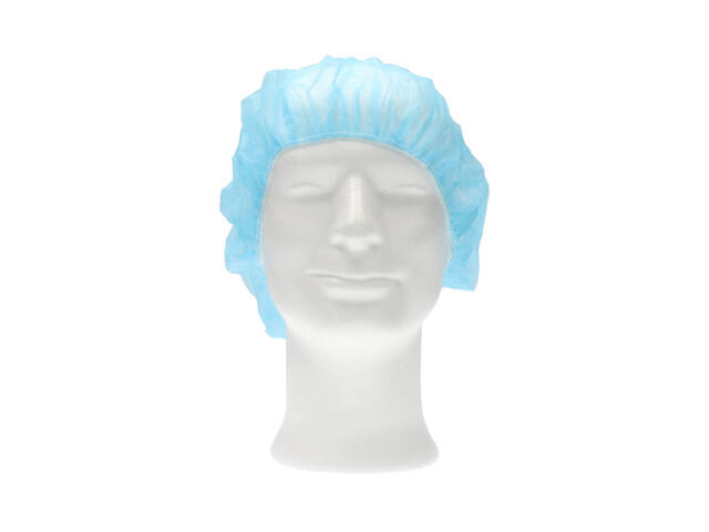 Haarnet CMT bouffant non-woven L 53cm PP blauw