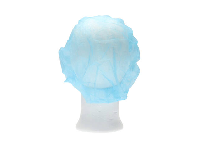 Haarnet CMT bouffant non-woven L 53cm PP blauw