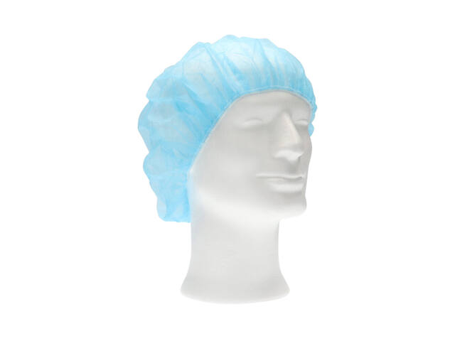 Haarnet CMT bouffant non-woven L 53cm PP blauw