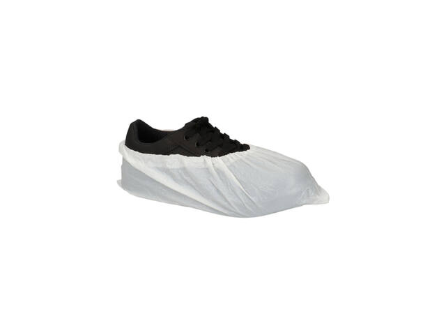 Schoenovertrek CMT 40mu geruwd maat 36-42 CPE wit