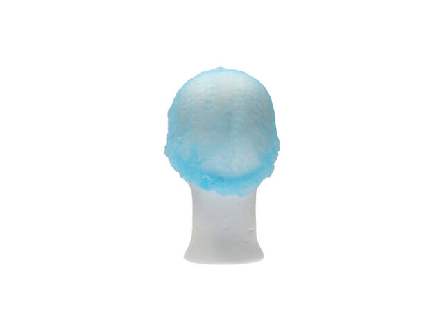 Haarnet CMT clip non-woven M 50cm PP blauw