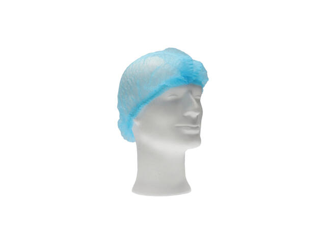 Haarnet CMT clip non-woven M 50cm PP blauw