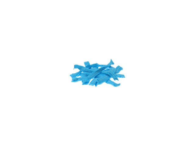 Haarnet CMT clip non-woven M 50cm PP blauw