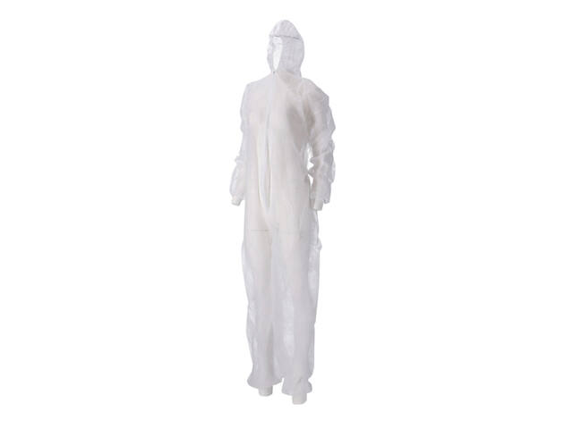Overall CMT XL non-woven ritssluiting PP wit