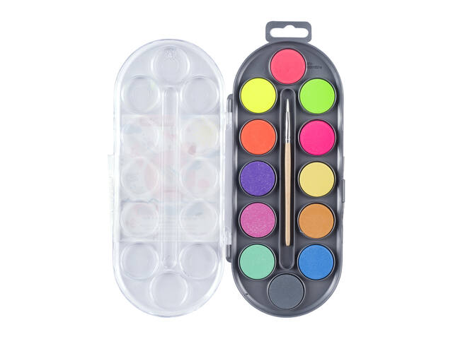 Waterverfset Bruynzeel Kids metallic en neon