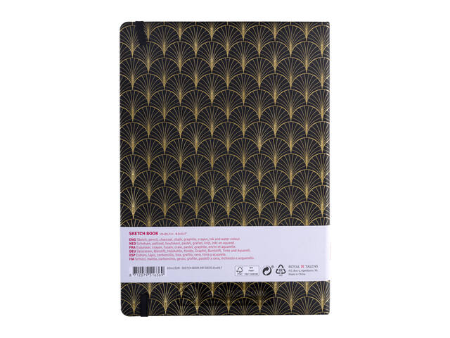 Schetsboek Talens Art Creation 210x297mm art deco
